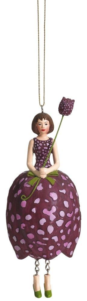 Schachbrettblumenmädchen